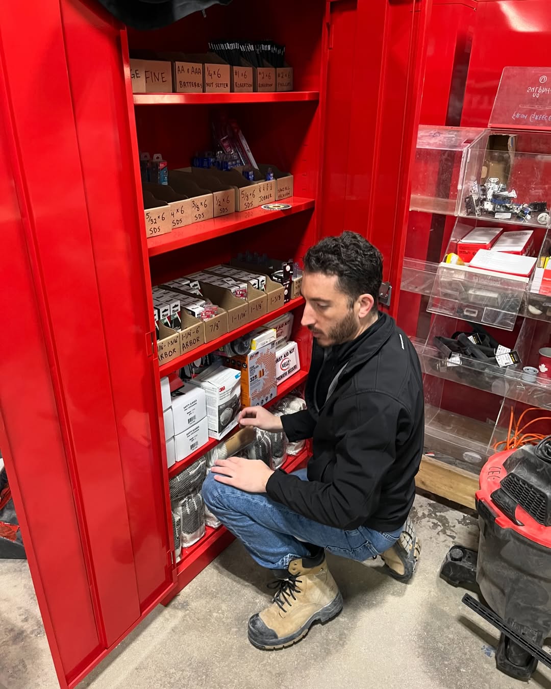 Contractor using Kelly Inventory Management system